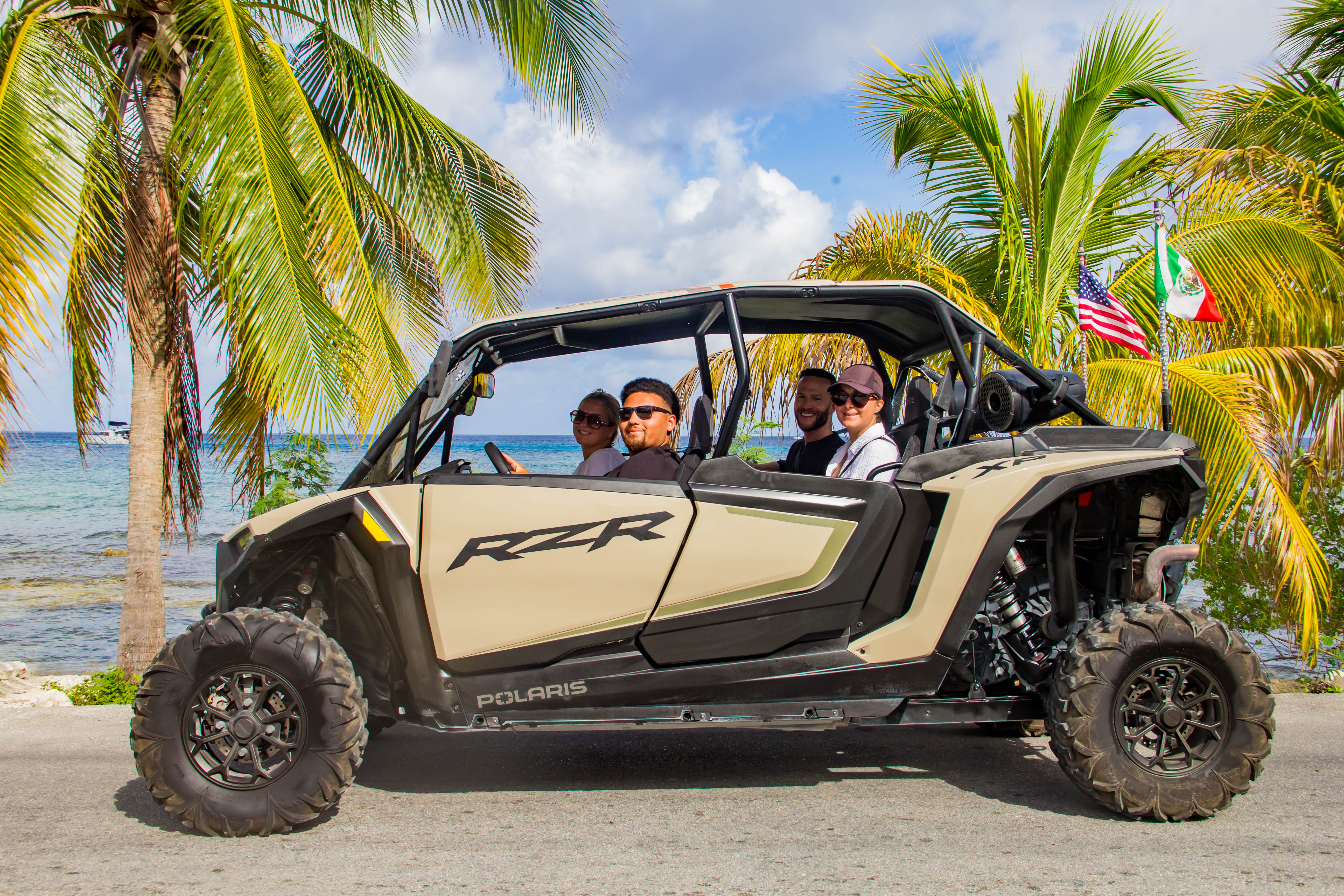 Polaris RZR Coastal Adventure & Chula’s Beach Club