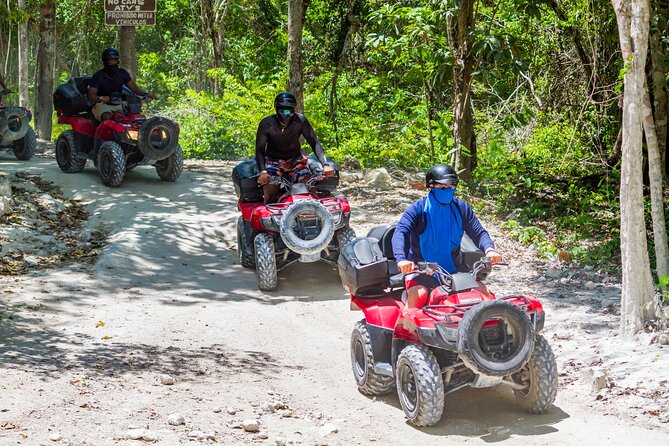 ATV to Jade Cavern, Mud Trails, Diving and Lunch with Open Bar